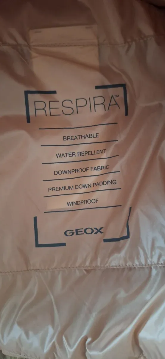 Chaleco Geox Rosa Nuevo con Etiqueta