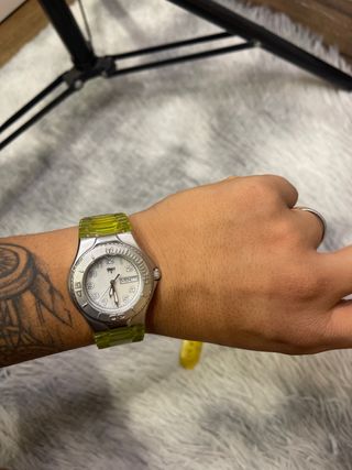 Reloj TechnoMarine Apnea Plata y Verde