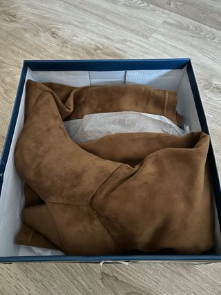 Botas tacón Marypaz marrones