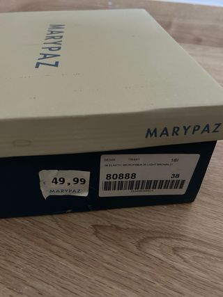 Botas tacón Marypaz marrones
