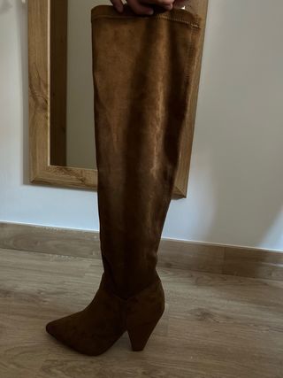 Botas tacón Marypaz marrones