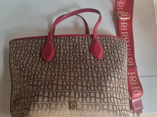 Bolso Pedro del Hierro Marrón y Rojo