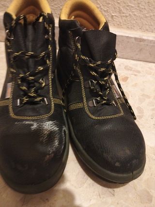 Botas de seguridad punta de hierro
