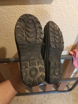 Botas de seguridad punta de hierro