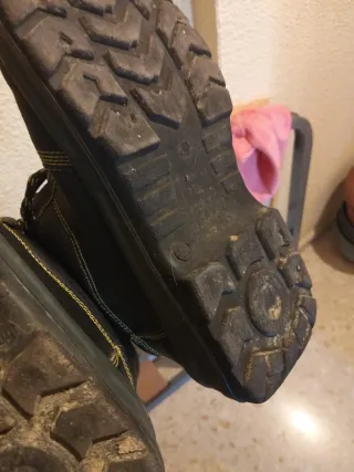 Botas de seguridad punta de hierro