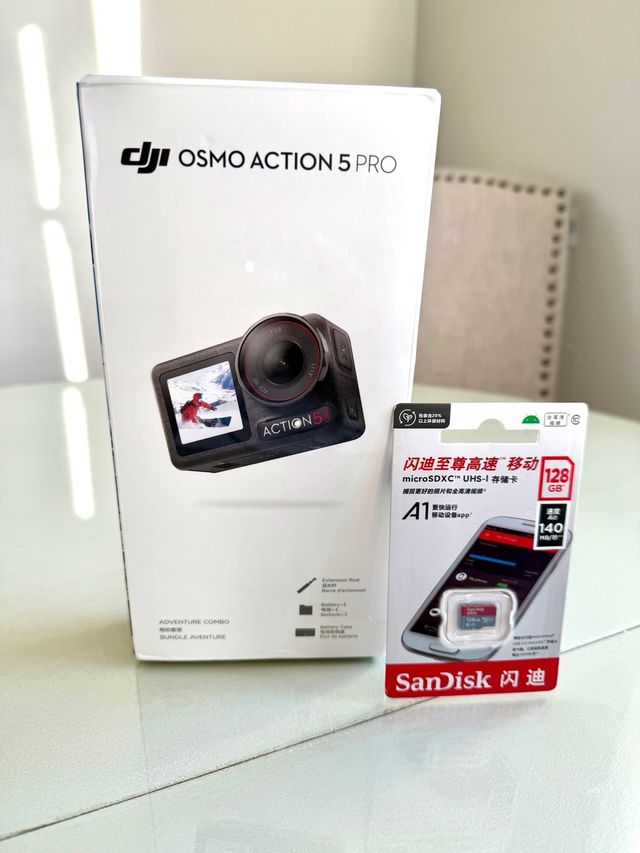 DJI Osmo Action 5 Pro Combo + Tarjeta SD