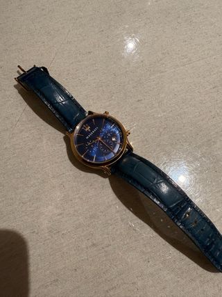 Reloj Maserati Azul y Dorado