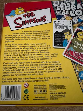 El Gran Juego de Los Simpsons