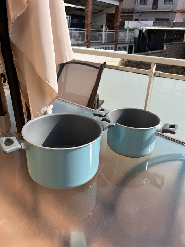 Juego de 2 Ollas Azules