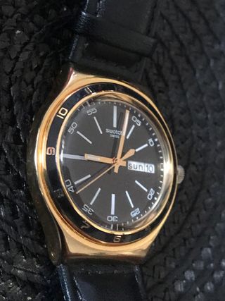 Swatch Irony Oro - Reloj de Pulsera Dorado
