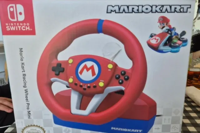 Volante Mario Kart Racing Wheel Pro Mini