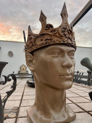 Corona Reale Medievale – Oro - Cosplay, Larp - NEW