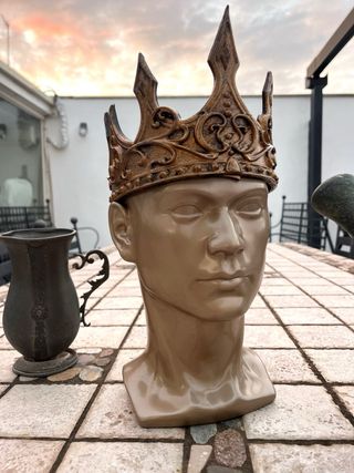 Corona Reale Medievale – Oro - Cosplay, Larp - NEW