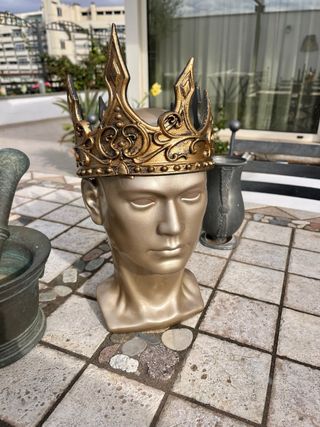 Corona Reale Medievale – Oro - Cosplay, Larp - NEW