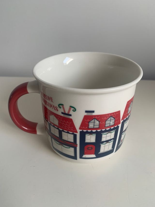 Taza cerámica navideña Welcome Christmas