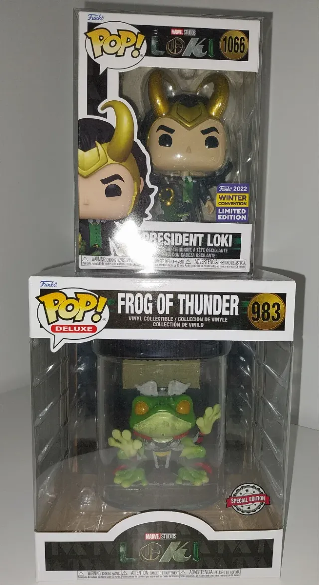 Funko Pop! Loki Presidente y Rana 983