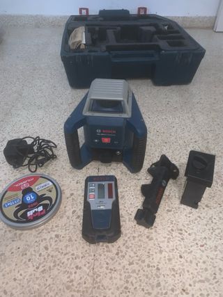 Nivel Láser Bosch GRL 400 Profesional + discos
