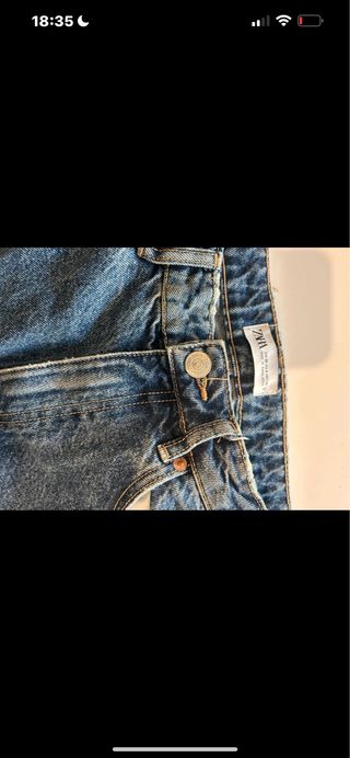 Jeans Zara Azules