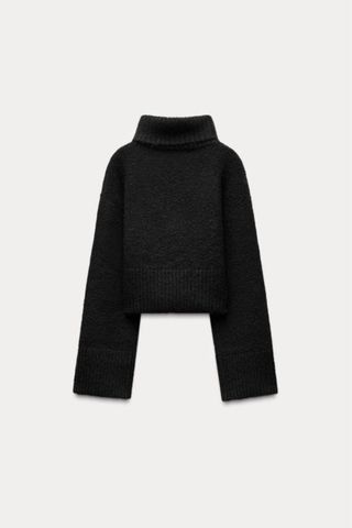 Jersey Zara Negro Talla S-L
