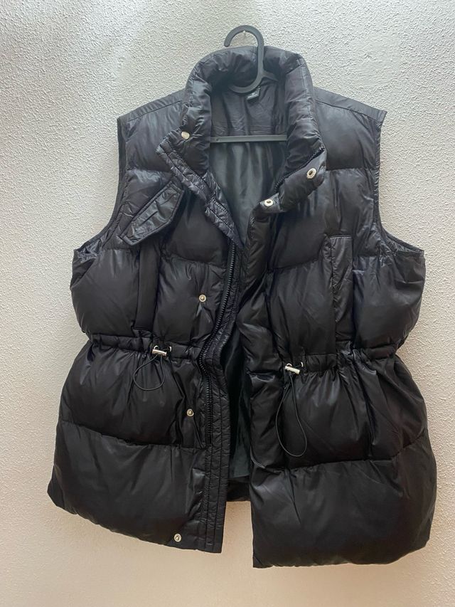 Chaleco acolchado negro
