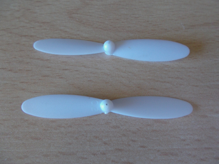 2 eliche per droni Hubsan H107C JJRC H6C 55mm