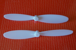 2 eliche per droni Hubsan H107C JJRC H6C 55mm
