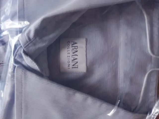 Camicia Armani Uomo Azzurra