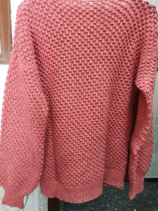 Maglia lana fatta a mano tg M