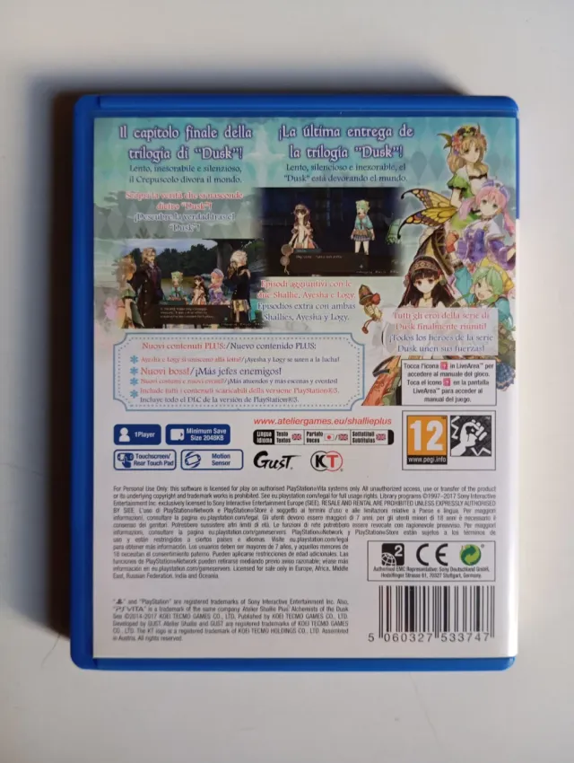 Atelier Shallie Plus: Alchemists of the Dusk Sea