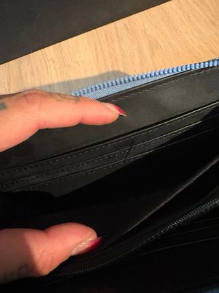 Cartera vaquera Lefties tachuelas