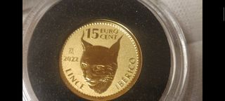 Moneda Oro 1/10 Oz Lince Ibérico 2022