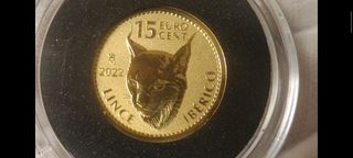 Moneda Oro 1/10 Oz Lince Ibérico 2022