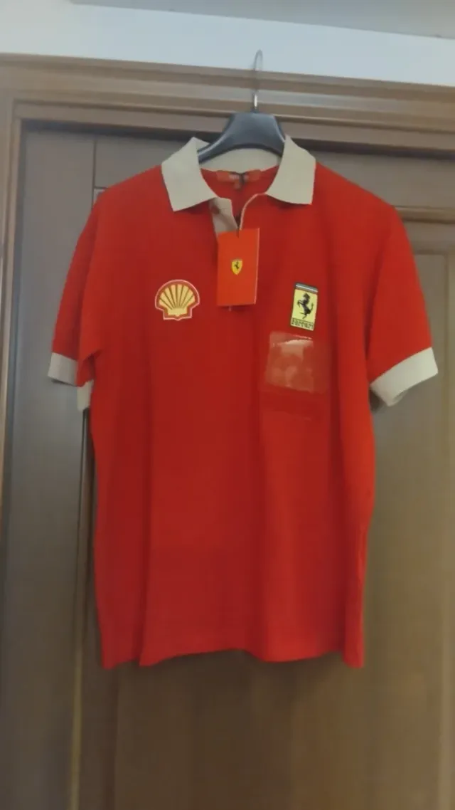 Polo Ferrari Manica Corta Uomo