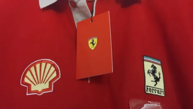 Polo Ferrari Manica Corta Uomo