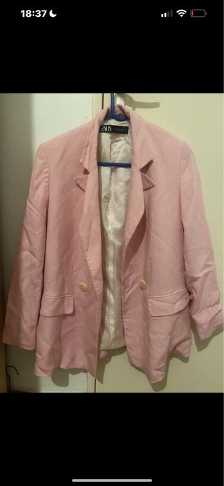 Blazer rosa Zara