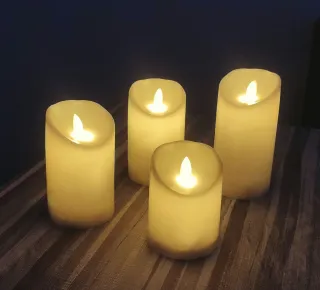 4 Velas LED Halloween
