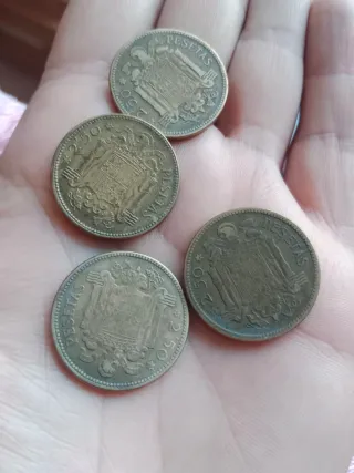 4 Monedas 250 Pesetas España