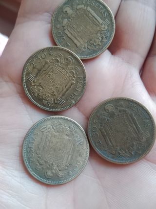 4 Monedas 250 Pesetas España