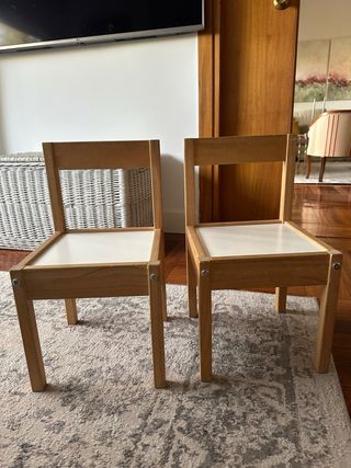 Se regalan sillas infantiles Ikea (2 unidades)
