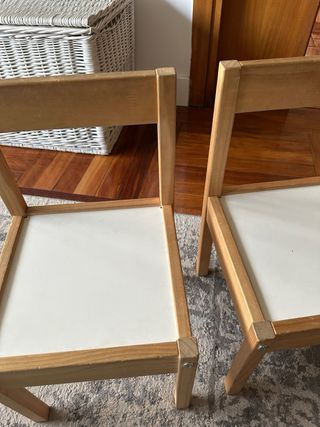 Se regalan sillas infantiles Ikea (2 unidades)