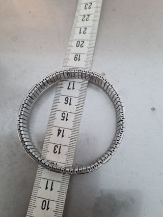 Bracciale uomo acciaio e oro