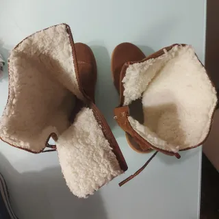 Botas serraje niña