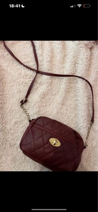 Bolso de mano acolchado