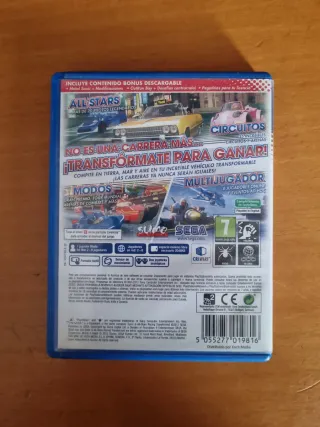 Sonic All-Stars Racing Transformed PS Vita