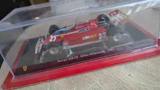 Maqueta Ferrari 126 CK - Gilles Villeneuve 1981