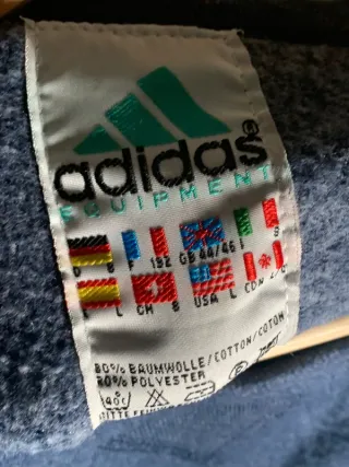 Sudadera Adidas Equipment vintage, jersey retro Y2