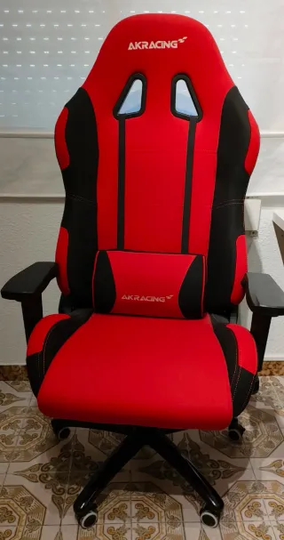 Silla Gaming AKRacing Roja y Negra