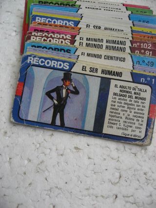 Cromos Bimbo Récords del Mundo (sueltos)