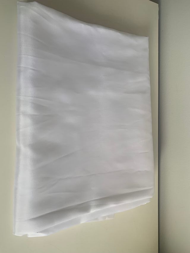 Cortina Satinada Blanca para Furgo Camper