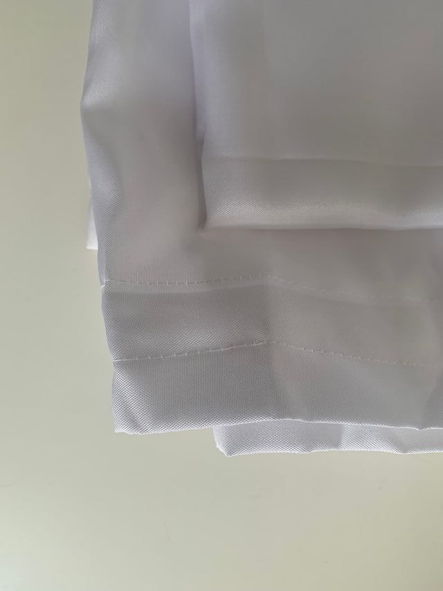 Cortina Satinada Blanca para Furgo Camper